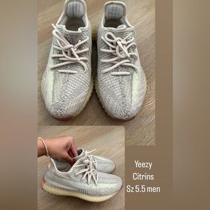 Yeezy 350 v2 - Citrin - size 5.5 mens